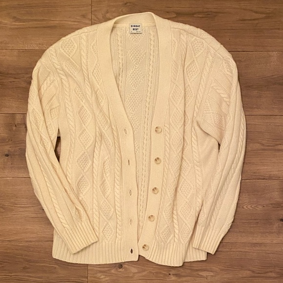 Sunday Best Cable Knit Cardigan - Picture 2 of 8